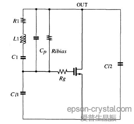 圖2  晶振部分的具體電路。